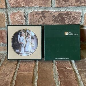 The Hadley Collection 1997 "Little Angels" by Steve Hanks Porcelain Ornament